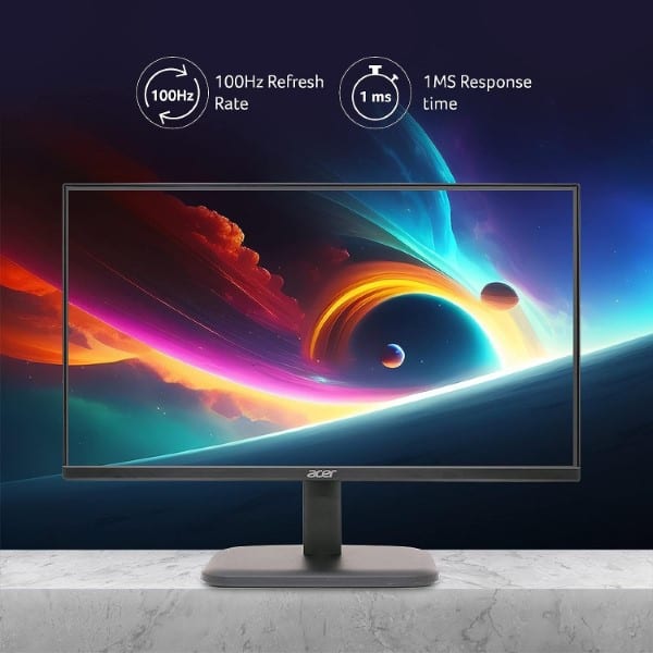 Acer EK220Q-E3 22-inch full HD (1920 x 1080) 100Hz, 5ms, IPS panel monitor with HDMI