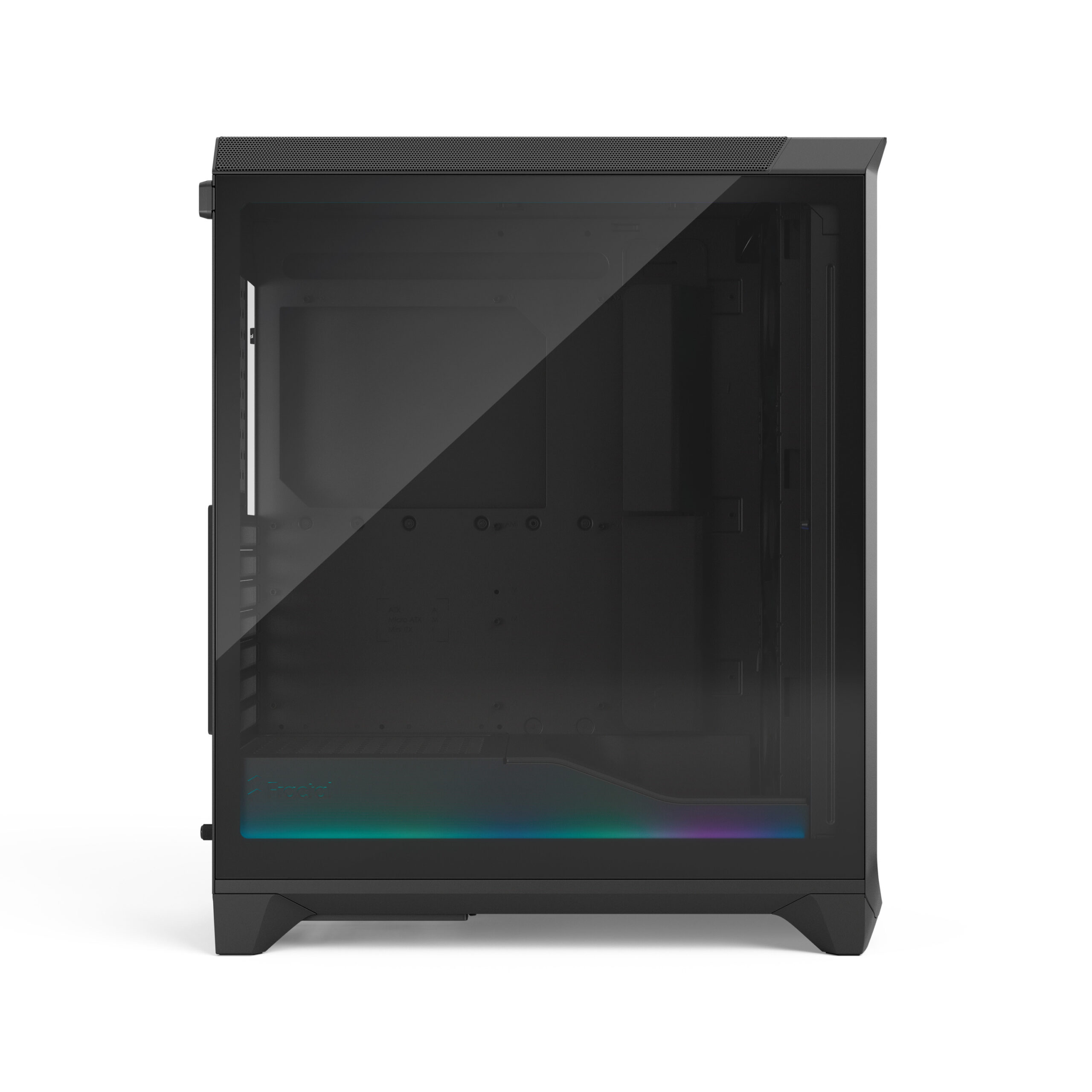 Fractal design Meshify 3 Ambience Pro RGB Black TG Light Tint E-ATX Mid Tower Pc Cabinet