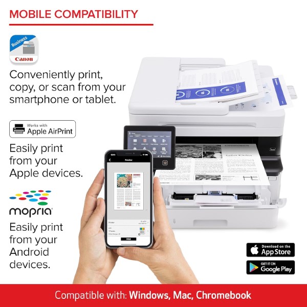 Canon ImageClass MF465DW All In One Laserjet Wireless Monochrome Printer