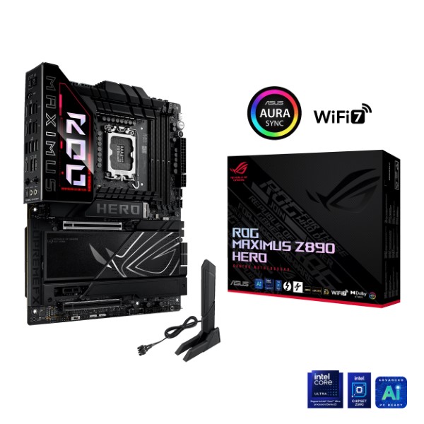Asus ROG Maximus Z890 HERO Intel 15th Gen LGA 1851 ATX Motherboard