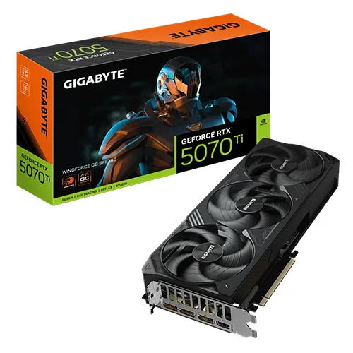 Gigabyte RTX 5070TI Windforce OC Sff 16GB GDDR7 Graphics Card
