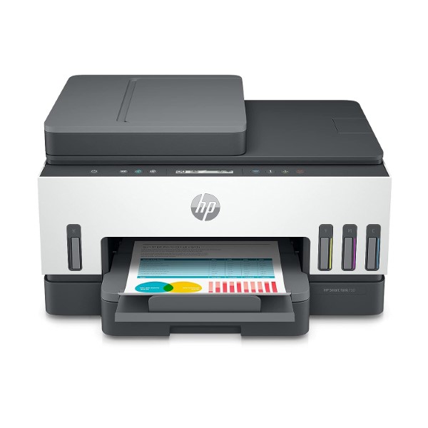 HP Smart Tank 750 Multi Function Duplex Wi-Fi Printer with Auto Ink and Paper Sensor