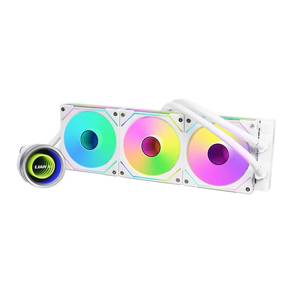 Lian Li Galahad II Trinity WH ARGB SL-INF Edition 360mm Liquid CPU Cooler (White)