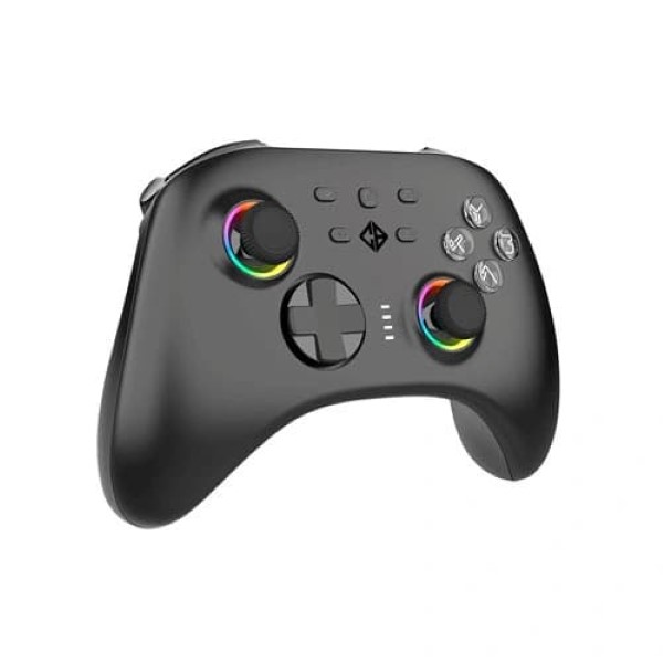Cosmic Byte Stellaris Wireless Plus Wired Gamepad For PC (Black)