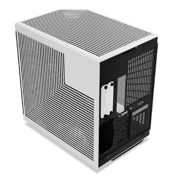 Hyte Y70 Touch Infinite Panda Mid-Tower E-ATX Cabinet (White/Black)