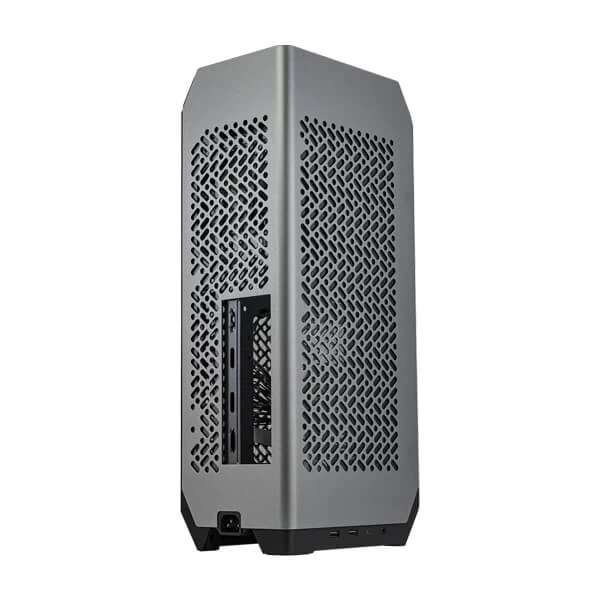 Cooler Master Ncore 100 Max Silver (M-ITX) Mini-Tower Cabinet with Cooler and PSU (Silver Edition)