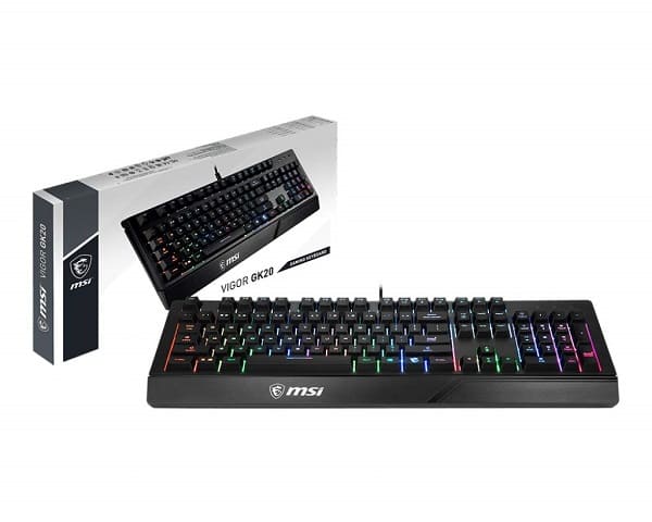 Msi Vigor Gk20 RGB Keyboard with Anti-Ghosting