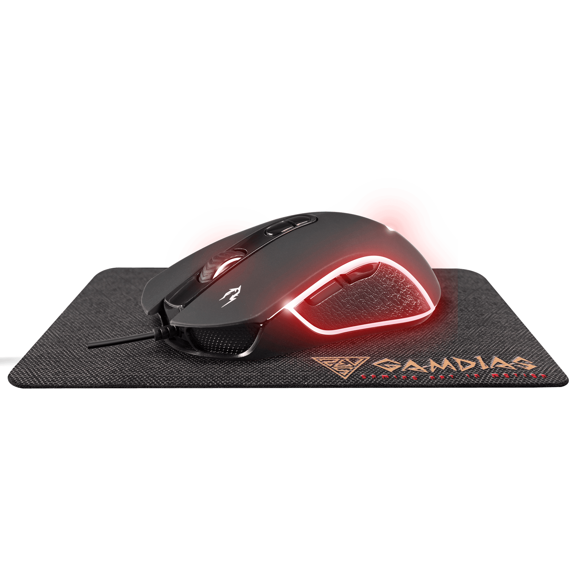 Gamdias Zeus E3 + Nyx E1 Combo Mouse and Mouse Pad