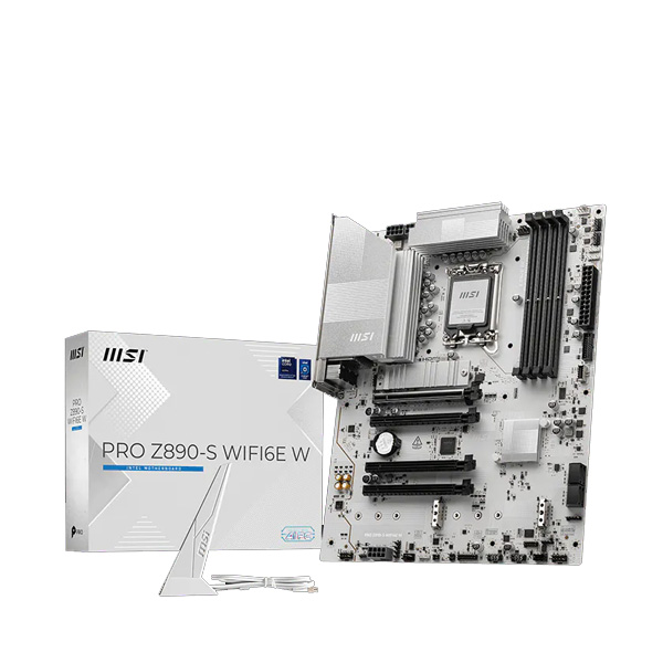MSI Z890 [PRO-Z890-S-WIFI6E-WHITE] (atx white)