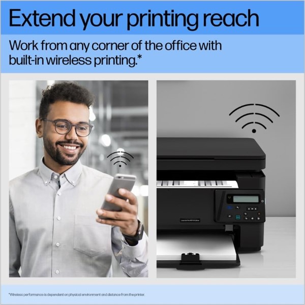 HP LaserJet Pro M126NW Multifunction All-in-One Black &amp; White Printer