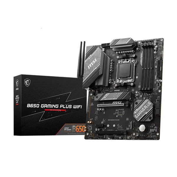 MSI MAG B650 Gaming Plus WiFi DDR5 AMD AM5 ATX Motherboard