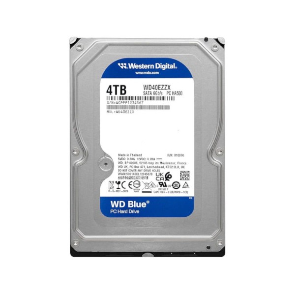 【2202時間】WD Blue 内蔵型HDD 4TB WD40EZRZ WD Blue WD40EZZX 4TB Internal Hard Disk With 5400RPM and 128MB