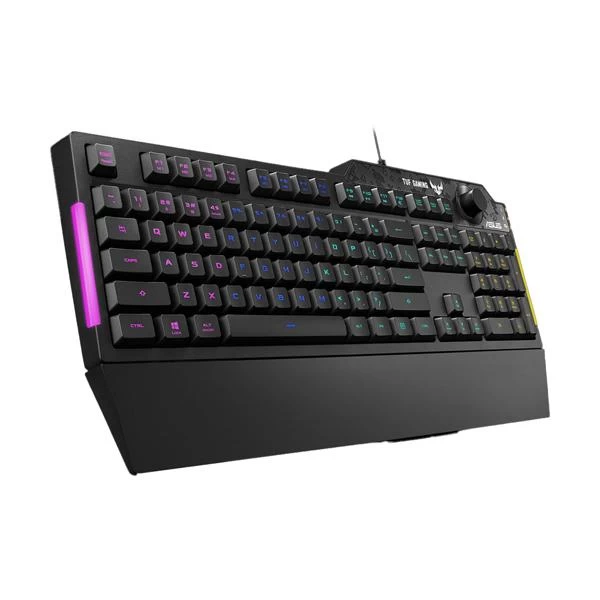 ASUS TUF Gaming K1 RGB gaming keyboard with RGB backlight