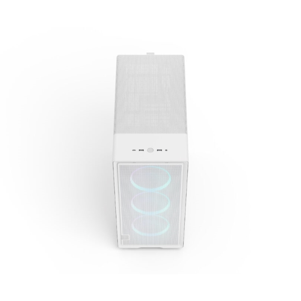 Fractal Design Epoch White TG RGB Light Tint Tempered Glass Side panel Atx Mid Tower Cabinet