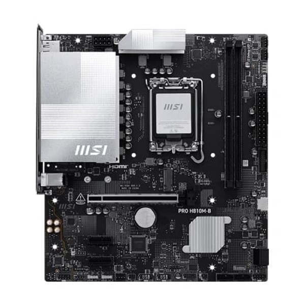 MSI PRO H810M-B DDR5 Intel LGA1851 M-ATX Motherboard