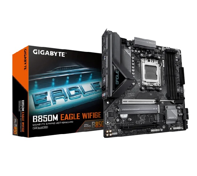 Gigabyte B850M Eagle Wifi6E AMD AM5 M-ATX Gaming Motherboard