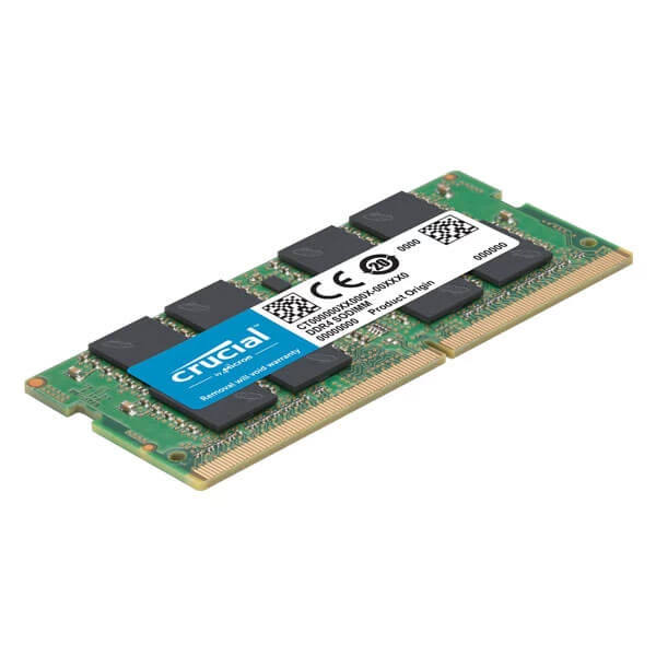 Crucial Basics 16GB 3200MHz DDR4 SODIMM Laptop Memory