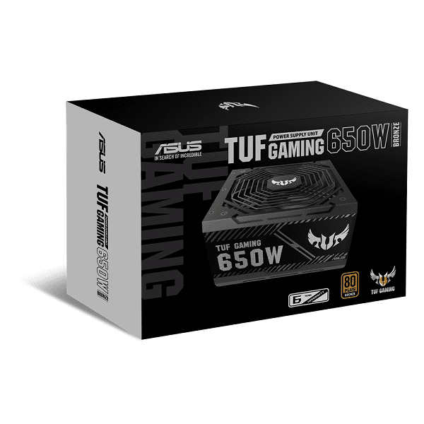 Asus Tuf Gaming 650B 80 Plus Bronze Certified 650 Watts Power Supply