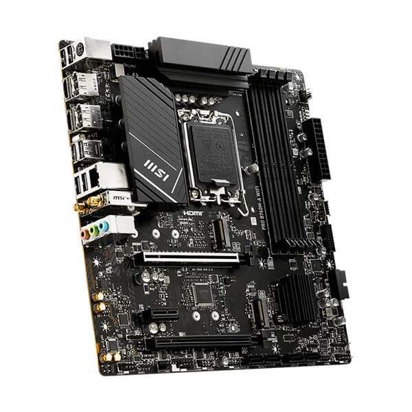 MSI Pro B760M-A WiFi DDR5 Intel 13th/12th Gen LGA 1700 Motherboard
