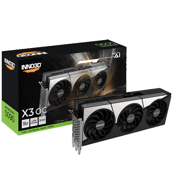 Inno3d RTX 5090 X3 OC 32GB GDDR7 Graphics Card
