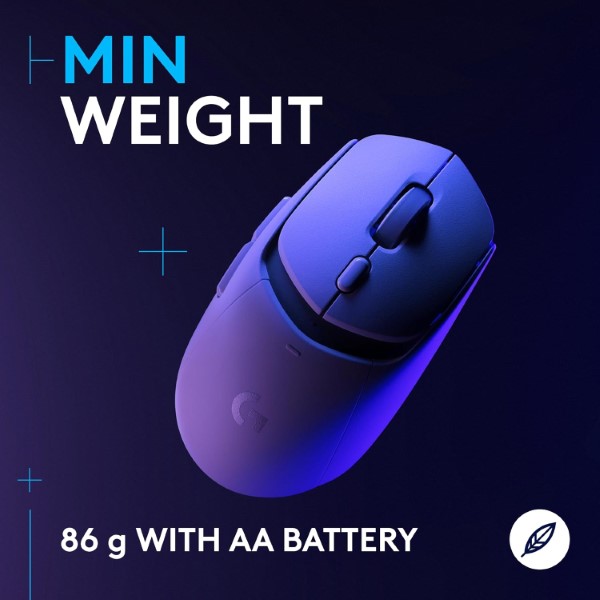 Logitech G309 Lightspeed White Wireless Gaming Mouse with Hero 25K Sensor