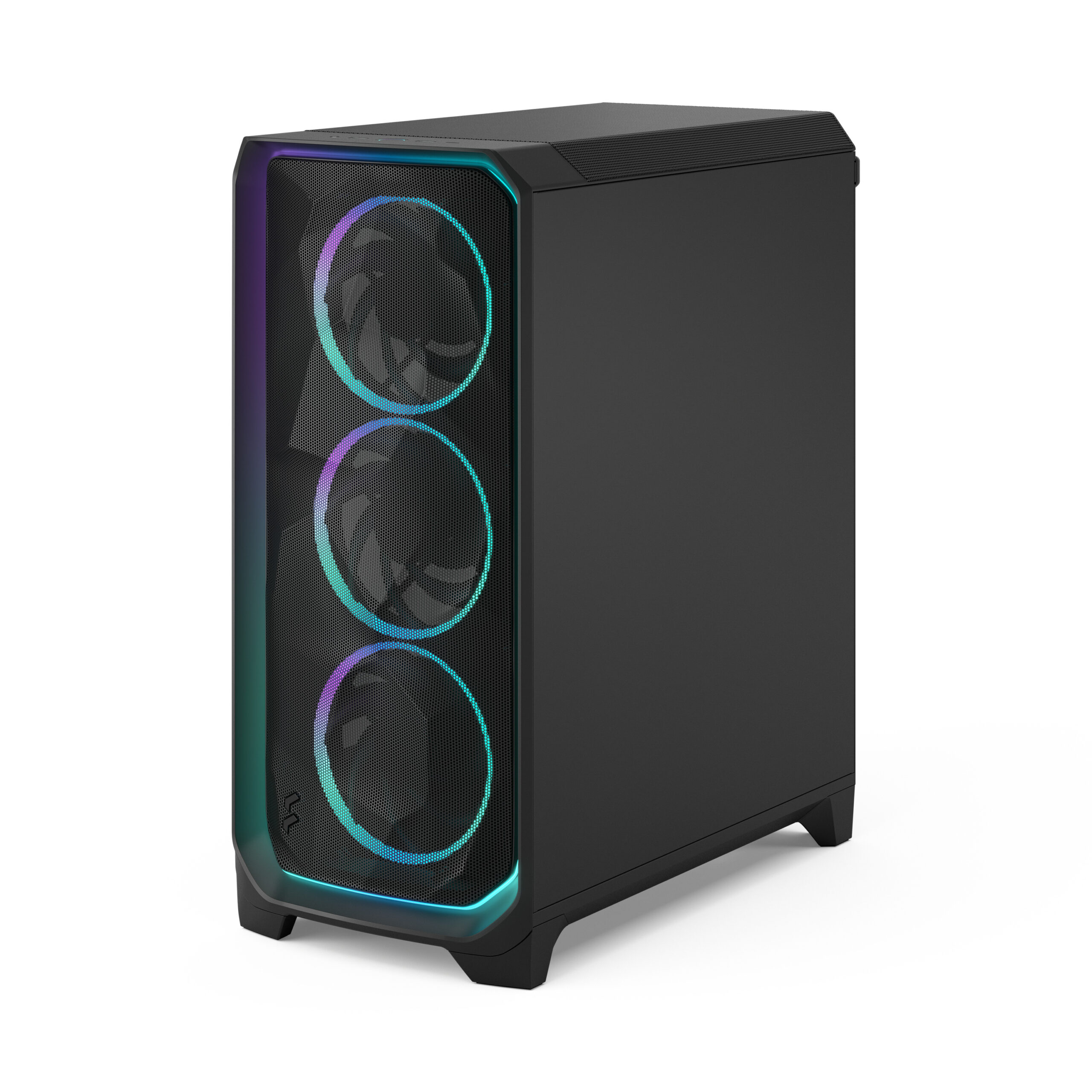 Fractal design Meshify 3 Ambience Pro RGB Black TG Light Tint E-ATX Mid Tower Pc Cabinet