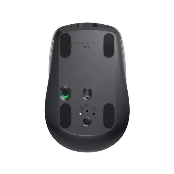 Logitech MX Anywhere 3 Wireless Bluetooth and USB Laser Mouse (Black)