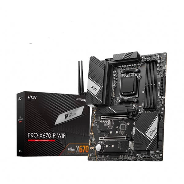 MSI Pro X670-P wifi DDR5 AMD AM5 ATX Motherboard