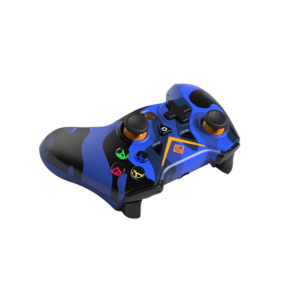 Cosmic Byte C3070W Nebula 2.4G Wireless Gamepad for PC/PS3 with Support for Windows XP/7/8/10 (Camo Blue)