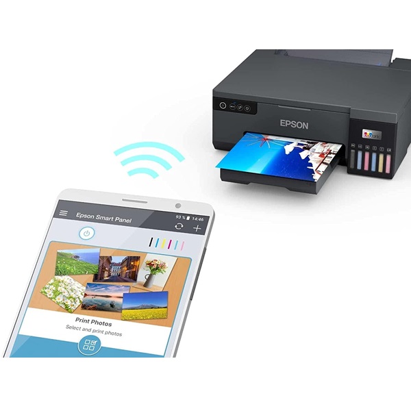 Epson Eco Tank L8050 Single Function Inkjet Color Printer