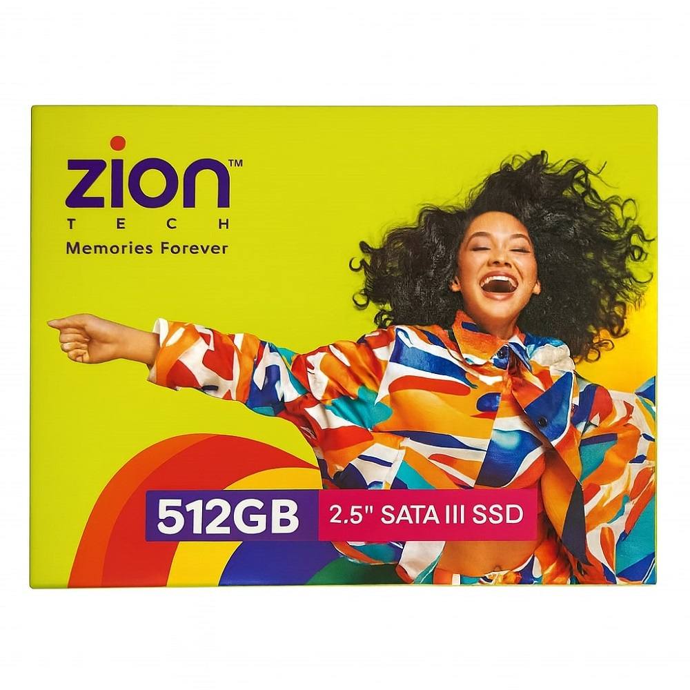 Zion 512GB 2.5 Inch Internal Sata SSD