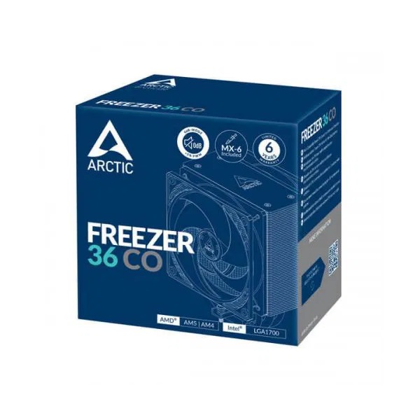 Arctic Freezer 36 CO 120mm Multi Compatible CPU Air Cooler (Black)