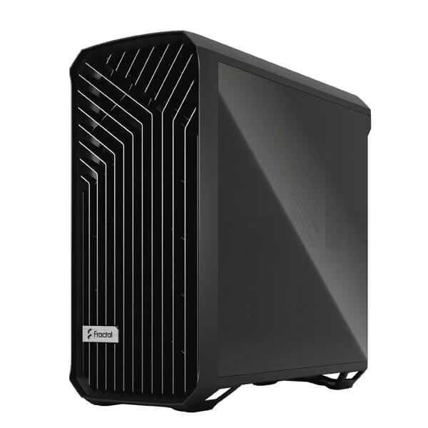 Fractal Design Torrent Black TG Dark Tint Mid-Tower ATX Cabinet with Front Mesh & Side Glass Panel