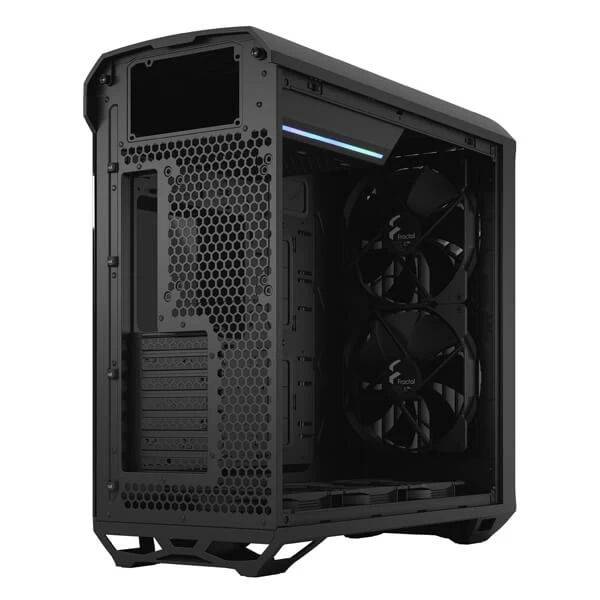 Fractal Design Torrent Black TG Dark Tint Mid-Tower ATX Cabinet with Front Mesh & Side Glass Panel