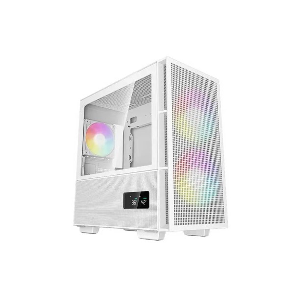 DeepCool CH360 Digital ARGB WH M-ATX Mini-Tower Cabinet (White)