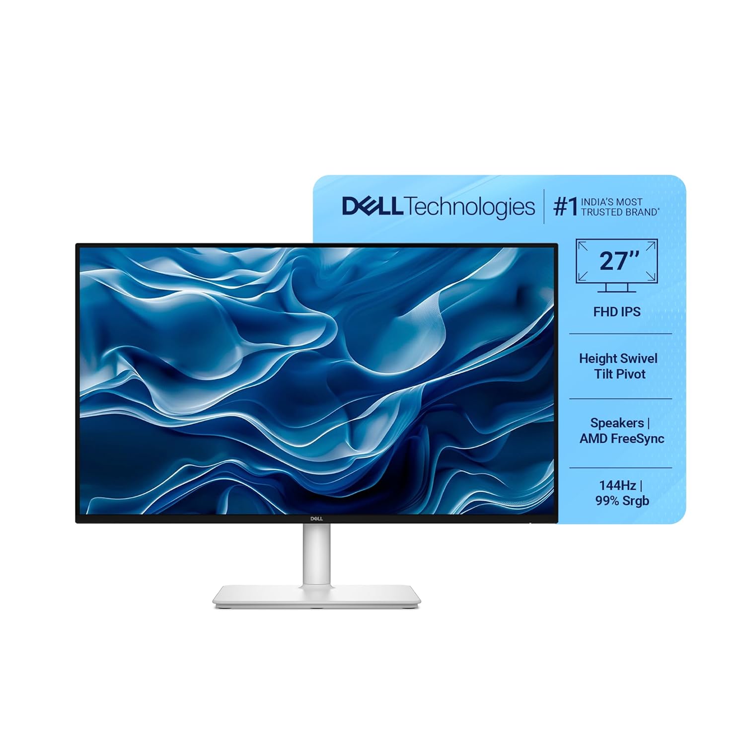 Dell S2725HSM 27-Inch FHD 144Hz 1Ms IPS Panel Monitor