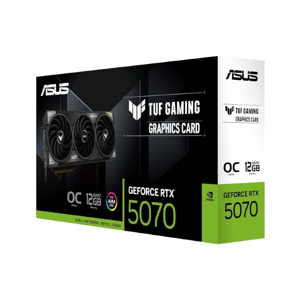 Asus TUF Gaming GeForce RTX 5070 12GB GDDR7 OC Edition Graphics Card
