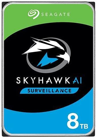 Seagate Skyhawk 8TB Surveillance SATA 3.5-Inch Hard Drive with 6MB/s Transfer Speed