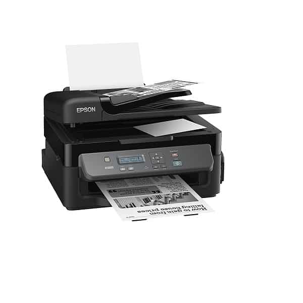 Epson M-200 EcoTank Black & White Printer with USB 2.0 and Ethernet (Black)