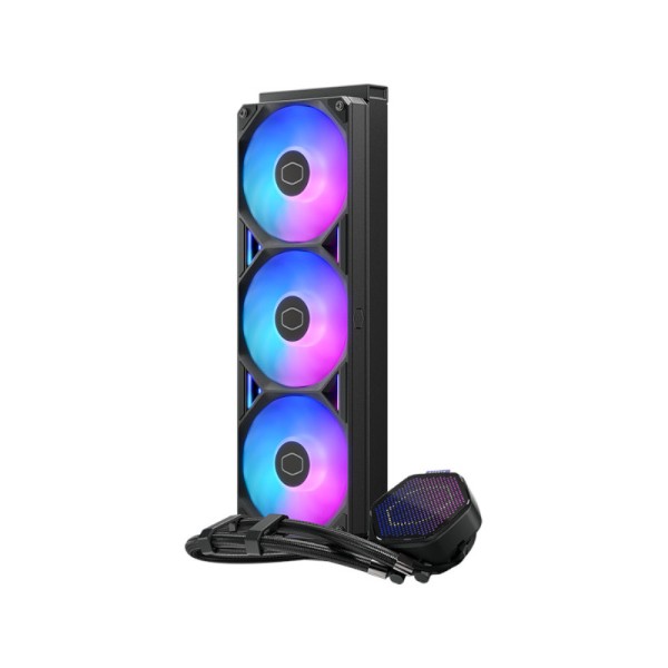 Cooler Master Masterliquid Atmos II 360 Pixel 360mm CPU Liquid Cooler (Black)