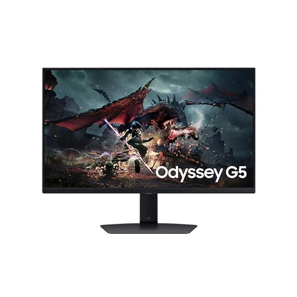 Samsung Odyssey G5 LS27FG502EWXXL 27 Inch QHD 180Hz 1ms IPS Panel Monitor (Black)