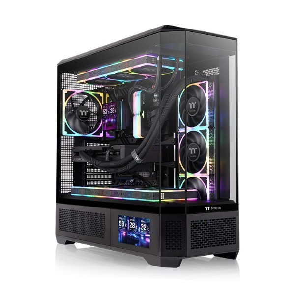 Thermaltake View 600 TG Full Tower ATX cabinet (Black)