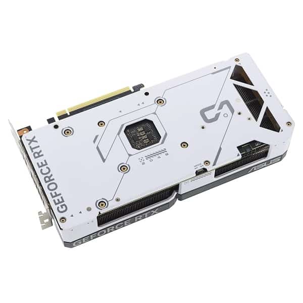 Asus Dual GeForce RTX 4070 OC WH Edition 12GB GDDR6X graphics card (white)
