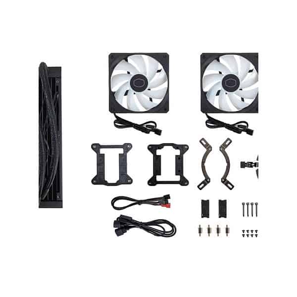 Cooler Master MasterLiquid 240L Core ARGB 240mm All-in-One Liquid CPU Cooler