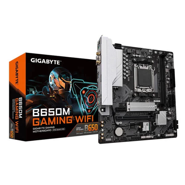 Gigabyte B650M Gaming WiFi M-ATX AMD AM5 DDR5 Motherboard