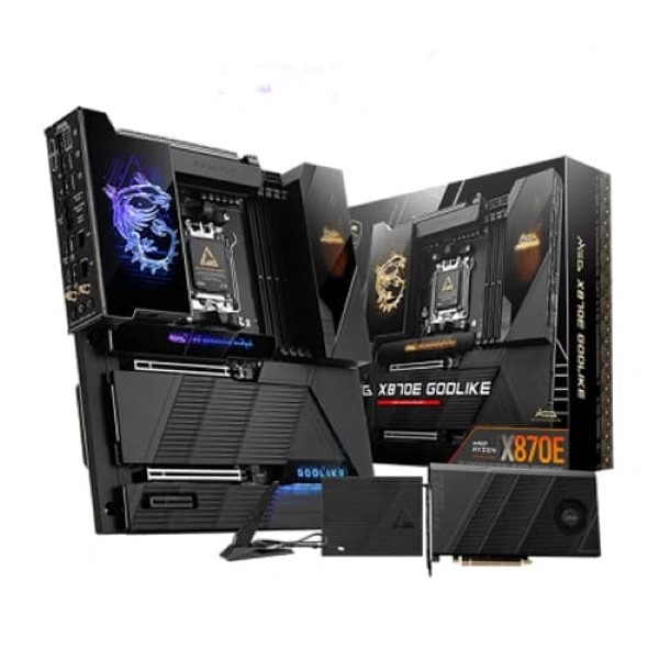 Msi Meg X870E Godlike Wifi Ddr5 AMD AM5 E-Atx Motherboard