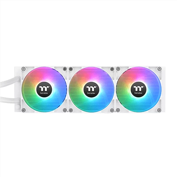 Thermaltake TH360 V2 Ultra ARGB Snow Edition LCD 360mm Liquid CPU Cooler (White)