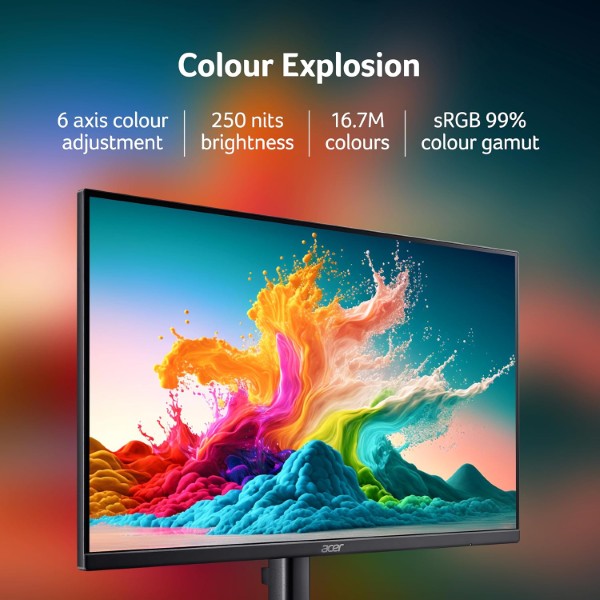 Acer KA270 P6 27-inch FHD 144hz 1ms IPS Panel Monitor