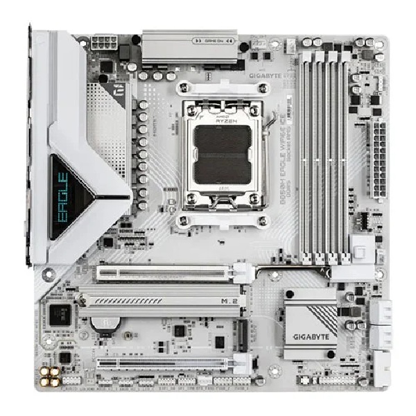 Gigabyte B850M Eagle Wifi6E Ice AMD AM5 M-ATX Gaming Motherboard