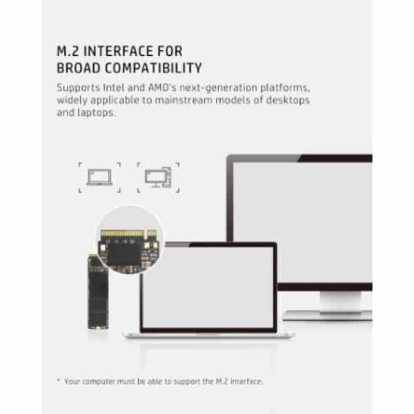 HP EX900 256GB Nvme M.2 Gen3 X 4 Internal SSD
